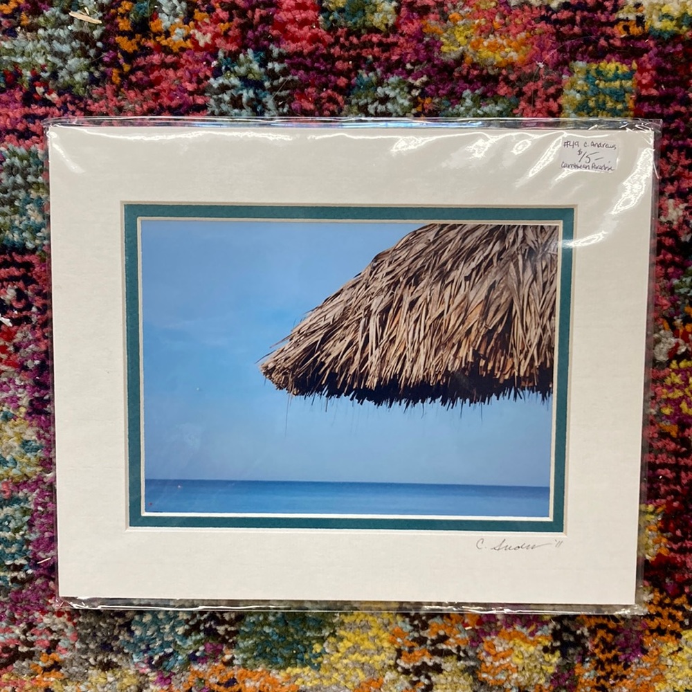 Art Print Original Photograph Caribbean landscape 10x8”